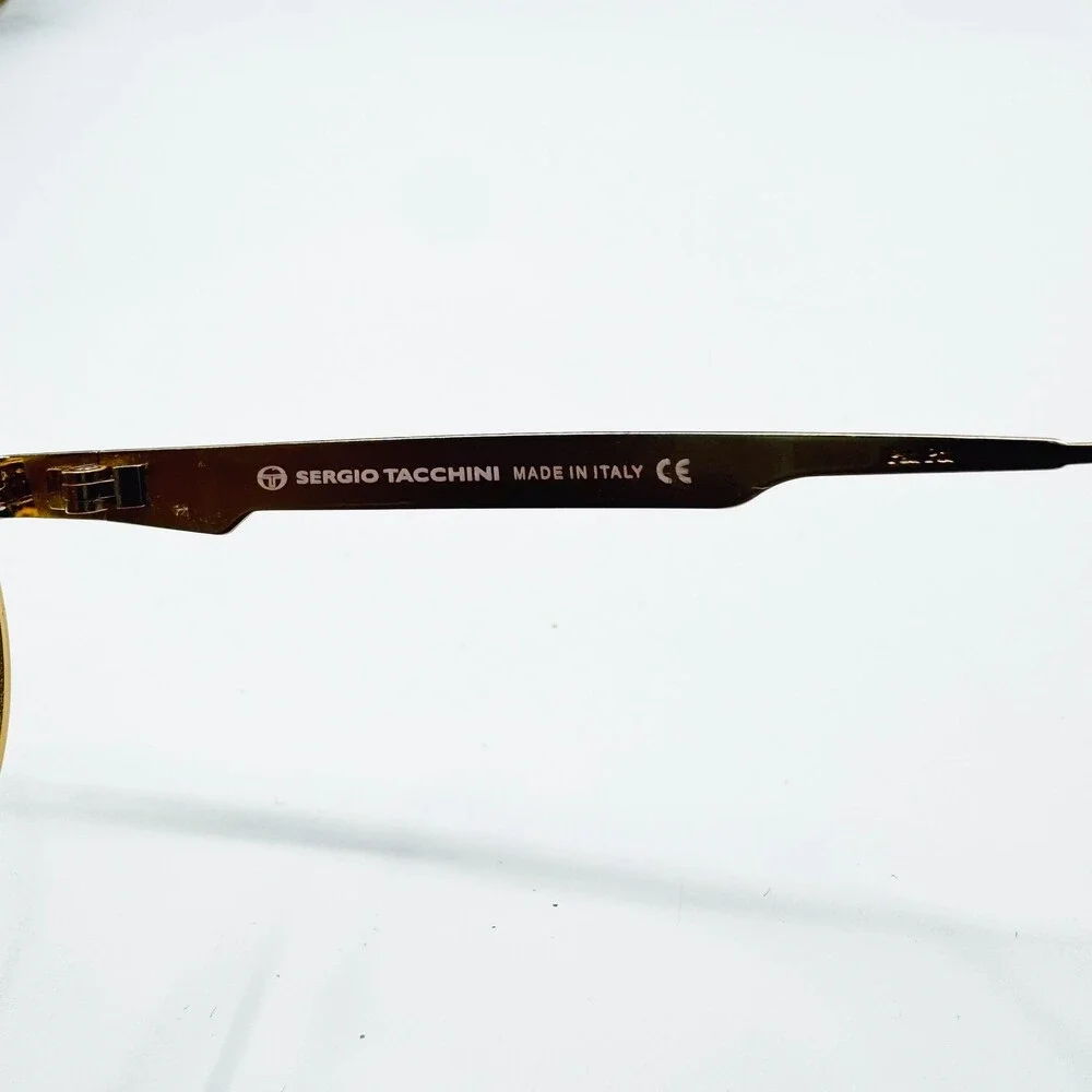 Sergio Tacchini Aviator Frames Mens Gold Tortoise S.T. 1034-S Small 135